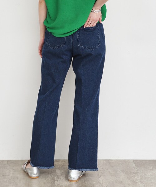 新品未使用★determ;・デターム★フレア ニットパンツ(0) determ; ニットパンツ