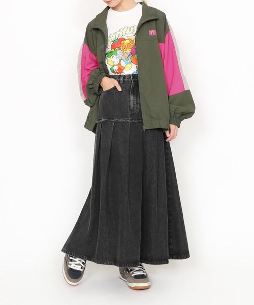 PUNYUS(プニュズ)の「10th いただきマウスTシャツ(Tシャツ/カットソー・レディース・サックスブルー/ブラック/ホワイト・1/2/3/4)」の12枚目の写真