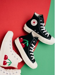converse コンバース AS PLTS CHERRYPRINT HI オールスター PLTS チェリープリント HI 31312170 BLACK
