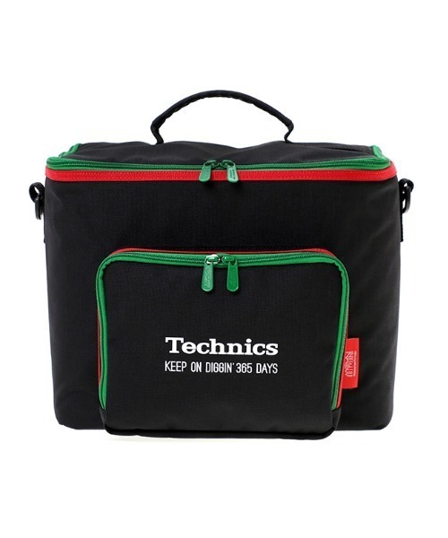 Manhattan Portage（マンハッタンポーテージ）の「Groove Record Bag Technics（ショルダーバッグ・メンズ・ブラック・LARGE）」の4枚目の写真