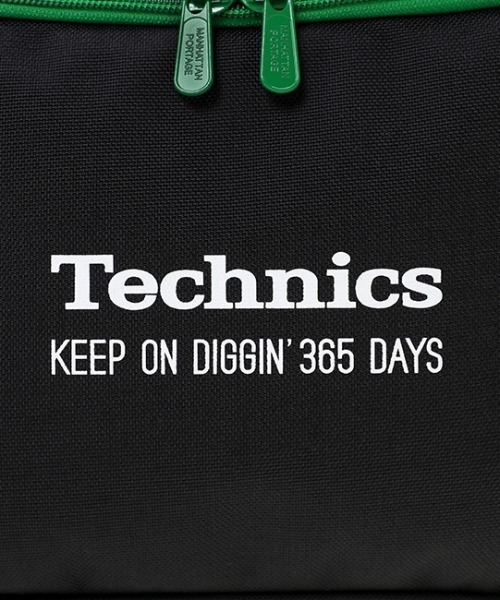 Manhattan Portage（マンハッタンポーテージ）の「Groove Record Bag Technics（ショルダーバッグ・メンズ・ブラック・LARGE）」の10枚目の写真