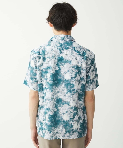MK MICHEL KLEIN HOMME (エムケーミッシェルクランオム)の「ミストフラワーシャツ(シャツ/ブラウス・メンズ・オレンジ/ミント/ネイビー・48/46)」の11枚目の写真