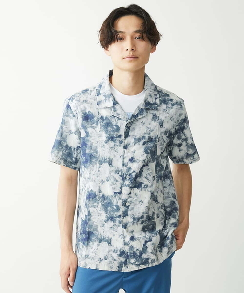 MK MICHEL KLEIN HOMME (エムケーミッシェルクランオム)の「ミストフラワーシャツ(シャツ/ブラウス・メンズ・オレンジ/ミント/ネイビー・48/46)」の18枚目の写真