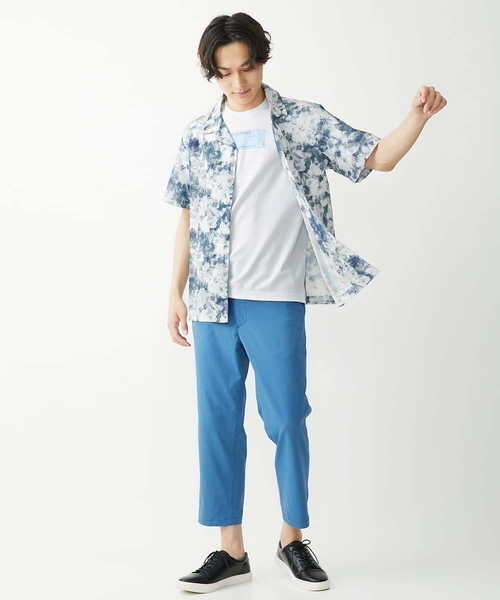 MK MICHEL KLEIN HOMME (エムケーミッシェルクランオム)の「ミストフラワーシャツ(シャツ/ブラウス・メンズ・オレンジ/ミント/ネイビー・48/46)」の19枚目の写真