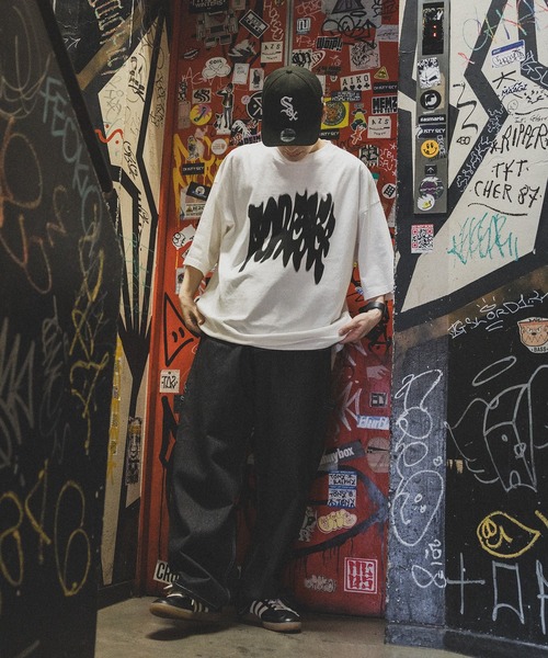 kutir（クティール）の「7ポケットペインターワイドデニム（デニムパンツ・メンズ・グレー/ブラック/カーキ/インディゴブルー・SMALL/MEDIUM/LARGE）」の12枚目の写真