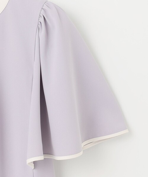 ANY SIS（エニィスィス）の「【洗える】2WAYバイカラーフレア ブラウス（シャツ/ブラウス・レディース・ネイビー系/アイボリー系/ライラック系・2）」の15枚目の写真