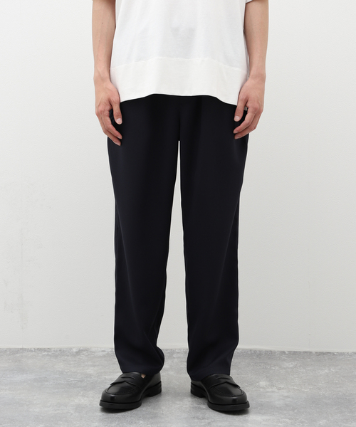 417 EDIFICE（フォーワンセブンエディフィス）の「【Plan Tech】アムンゼンパンツ”セットアップ着用可能”（スラックス・メンズ・ネイビー/ベージュ/ブルー系その他/チャコールグレー・MEDIUM/SMALL/X-LARGE/LARGE）」の3枚目の写真