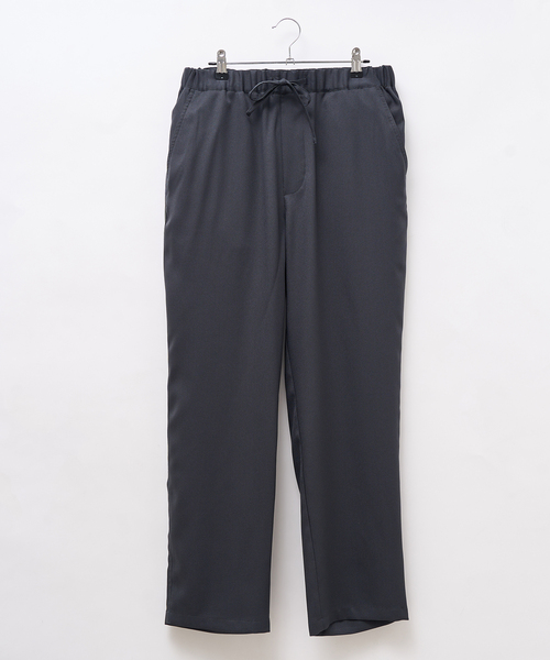 417 EDIFICE（フォーワンセブンエディフィス）の「【Plan Tech】アムンゼンパンツ”セットアップ着用可能”（スラックス・メンズ・ネイビー/ベージュ/ブルー系その他/チャコールグレー・MEDIUM/SMALL/X-LARGE/LARGE）」の2枚目の写真