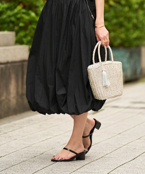 ZAKKA-BOX(ザッカボックス)の「ビジューディテールサンダル(サンダル・レディース・ブラック/シルバー・23cm/23.5cm/24cm/24.5cm/25cm)」の20枚目の写真