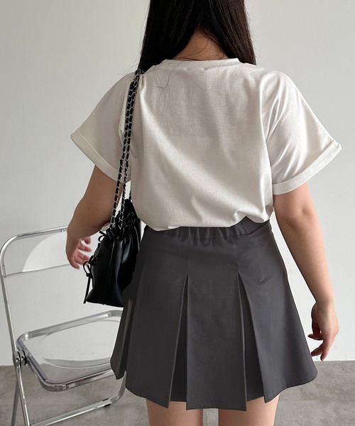 apres jour mignon(アプレジュールミニョン)の「パールロゴTシャツ【ZOZOTOWN限定アイテム】(Tシャツ/カットソー・レディース・ブルー/オフホワイト/ブラック・フリー/X-LARGE)」の20枚目の写真
