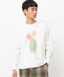 Johnbull | プリントロングTシャツ(サボテン)(Tシャツ/カットソー)