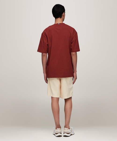 TOMMY HILFIGER(トミーヒルフィガー)の「ニューヨーククレストTシャツ(Tシャツ/カットソー・メンズ・レッド/ホワイト・X-LARGE/MEDIUM/SMALL/LARGE)」の16枚目の写真