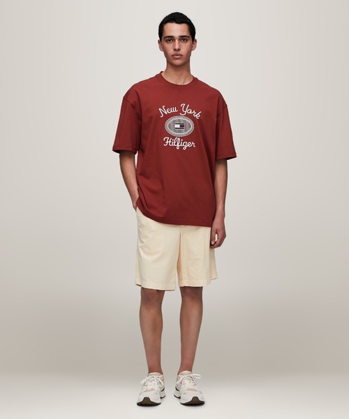 TOMMY HILFIGER(トミーヒルフィガー)の「ニューヨーククレストTシャツ(Tシャツ/カットソー・メンズ・レッド/ホワイト・X-LARGE/MEDIUM/SMALL/LARGE)」の17枚目の写真