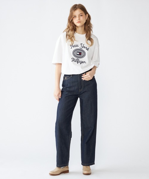 TOMMY HILFIGER(トミーヒルフィガー)の「ニューヨーククレストTシャツ(Tシャツ/カットソー・メンズ・レッド/ホワイト・X-LARGE/MEDIUM/SMALL/LARGE)」の7枚目の写真