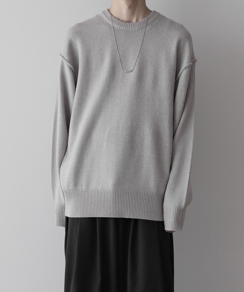 未使用 アパルトモン B/N Volume Knit ボリュームニット セール】loose un-classic volume knit / ルーズアンクラシック
