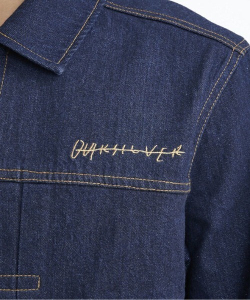 Quiksilver(クイックシルバー)の「QS DENIM JACKET/クイックシルバーデニムブルゾン(ブルゾン・メンズ・インディゴブルー/ミント・MEDIUM/X-LARGE/LARGE)」の6枚目の写真
