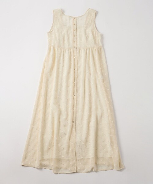 Steven Alan（スティーブンアラン）の「＜Steven Alan＞フラワー シフォン ワンピース（ワンピース・レディース・ナチュラル/ブラック・M/S）」の4枚目の写真