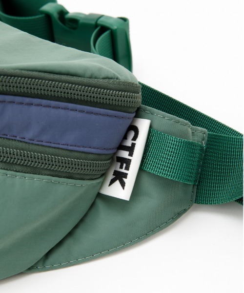 CONTROL FREAK / CTFK（コントロールフリーク）の「CONTROL FREAK / CTFK（コントロールフリーク）撥水ナイロンウエストポーチ（ボディバッグ/ウエストポーチ・レディース・ブラック/サンドグレー/モスグリーン/マスタード/グレー・FREE）」の11枚目の写真