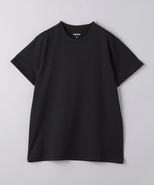 UNITED ARROWS（ユナイテッドアローズ）の「【別注】＜VIBTEX＞クルーネック Tシャツ-抗菌・防臭-（Tシャツ/カットソー・メンズ・ホワイト/ブラック/ダークグレー・S/M/L）」の20枚目の写真