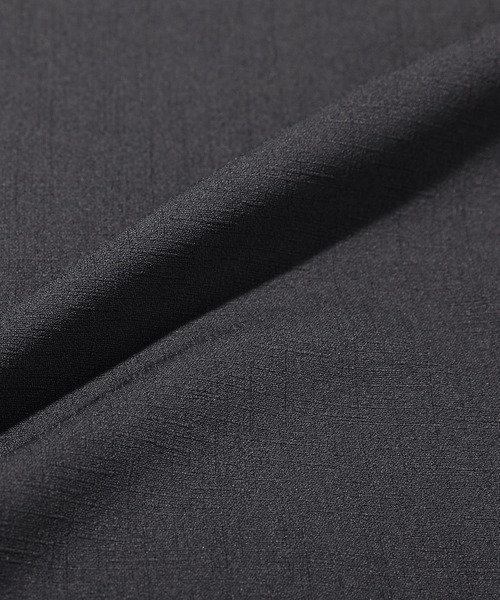 The unormwind（ザアンノームワインド）の「Buyer's Select /リネンライクPEクルーネック半袖プルオーバーTシャツ（Tシャツ/カットソー・メンズ・ブラック/グレイッシュベージュ/チャコール・M/L/XL）」の9枚目の写真