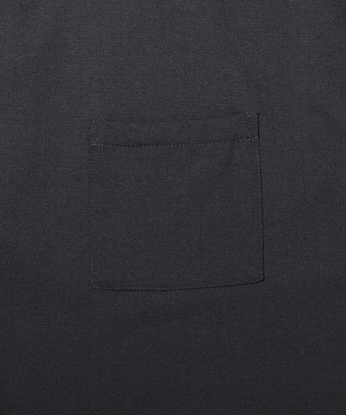 The unormwind（ザアンノームワインド）の「Buyer's Select /リネンライクPEクルーネック半袖プルオーバーTシャツ（Tシャツ/カットソー・メンズ・ブラック/グレイッシュベージュ/チャコール・M/L/XL）」の6枚目の写真