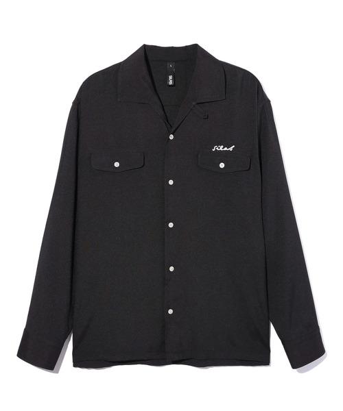 SILAS(サイラス)の「L/S ITALIAN COLLAR SHIRT JACKET(シャツ/ブラウス・メンズ・ブラック/オリーブ/バーガンディー・M/L/XL)」の9枚目の写真