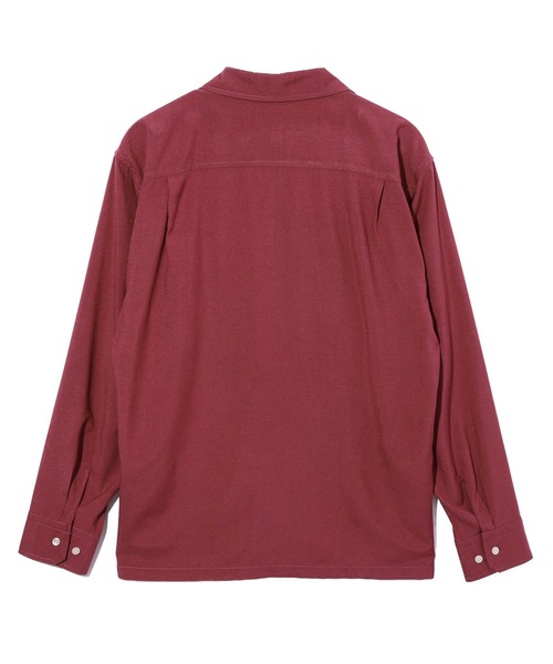 SILAS(サイラス)の「L/S ITALIAN COLLAR SHIRT JACKET(シャツ/ブラウス・メンズ・ブラック/オリーブ/バーガンディー・M/L/XL)」の11枚目の写真