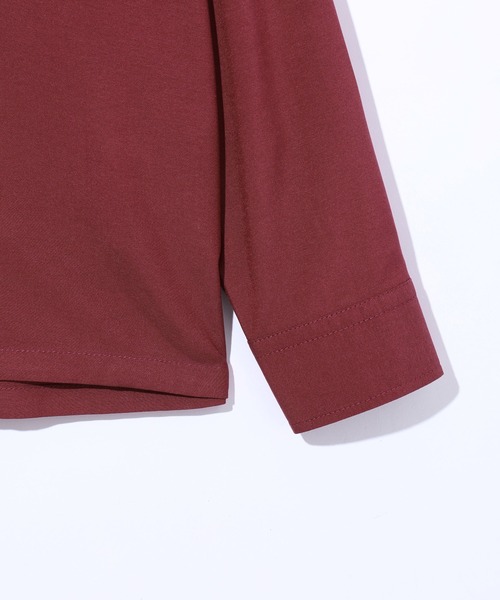 SILAS(サイラス)の「L/S ITALIAN COLLAR SHIRT JACKET(シャツ/ブラウス・メンズ・ブラック/オリーブ/バーガンディー・M/L/XL)」の14枚目の写真