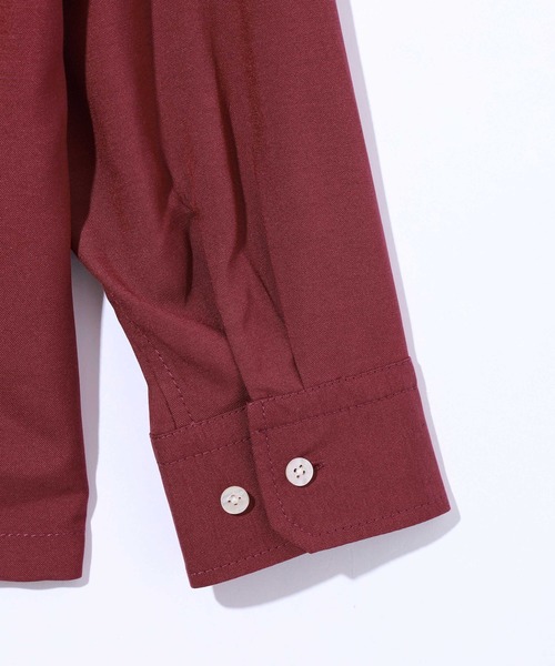 SILAS(サイラス)の「L/S ITALIAN COLLAR SHIRT JACKET(シャツ/ブラウス・メンズ・ブラック/オリーブ/バーガンディー・M/L/XL)」の15枚目の写真