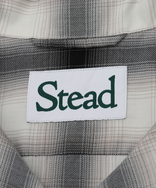 JOURNAL STANDARD J.S HOMESTEAD(ジャーナルスタンダードホームステッド)の「【J.S.Homestead / Stead】P/R OMBRE AIR MAN SH(シャツ/ブラウス・メンズ・ブラック/ブラウン/ホワイト×ホワイト・LARGE/MEDIUM)」の20枚目の写真