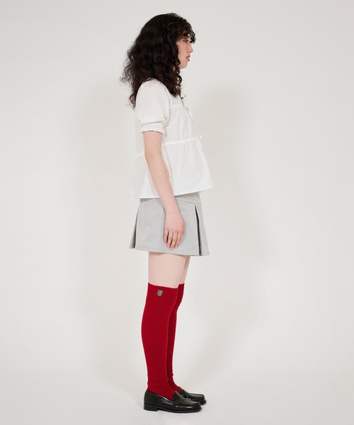 TINA：JOJUN（ティーナジョジュン）の「プリーツ キュロット TINA：JOJUN（スカート・レディース・カーキ/グレー・M/S）」の13枚目の写真