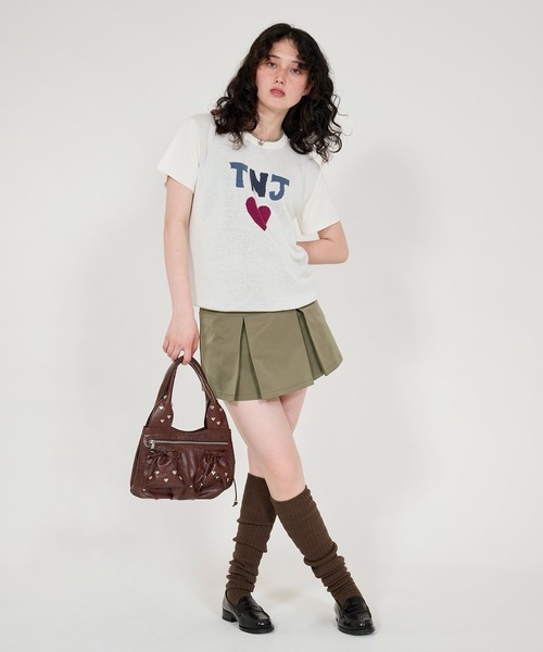 TINA：JOJUN（ティーナジョジュン）の「プリーツ キュロット TINA：JOJUN（スカート・レディース・カーキ/グレー・M/S）」の21枚目の写真