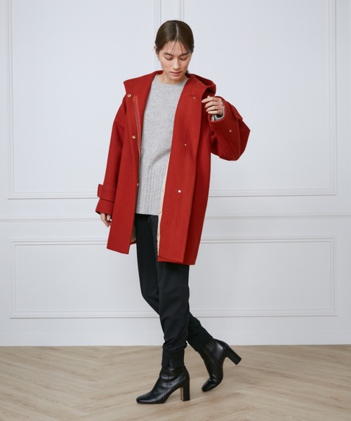 フーデットコート ステンカラーフーデットコート(コート)｜MACKINTOSH LONDON