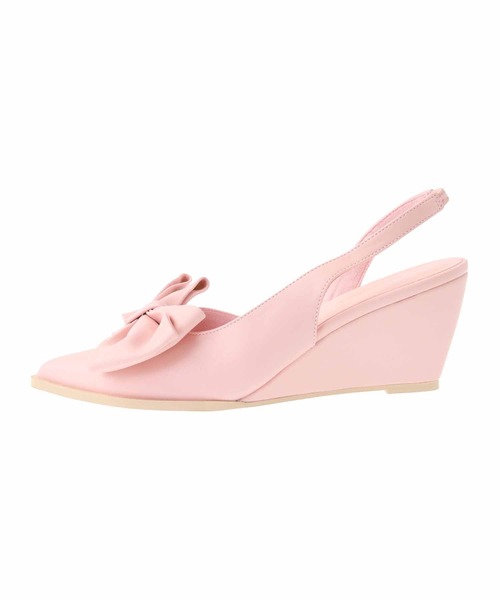 31 Sons de mode（トランテアン　ソン　ドゥ　モード）の「リボンパンプス（パンプス・レディース・ブラック/ピンク/シルバー・S/M/L）」の14枚目の写真