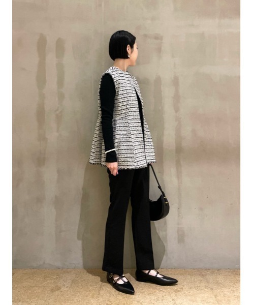 セール】ツイードベストニットプルオーバーパンツ3点SET（ワンピース  