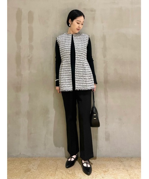 セール】ツイードベストニットプルオーバーパンツ3点SET（ワンピース  