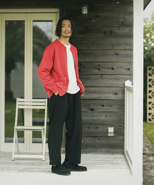 ワラワラスポーツ×BEAMS スウェットカーデ ワラワラスポーツ×BEAMS スウェットカーデ