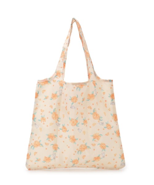 SHOO・LA・RUE（シューラルー）の「◆【金木犀】エコバッグ（エコバッグ/サブバッグ・レディース・サックスブルー/アイボリー・00）」の2枚目の写真