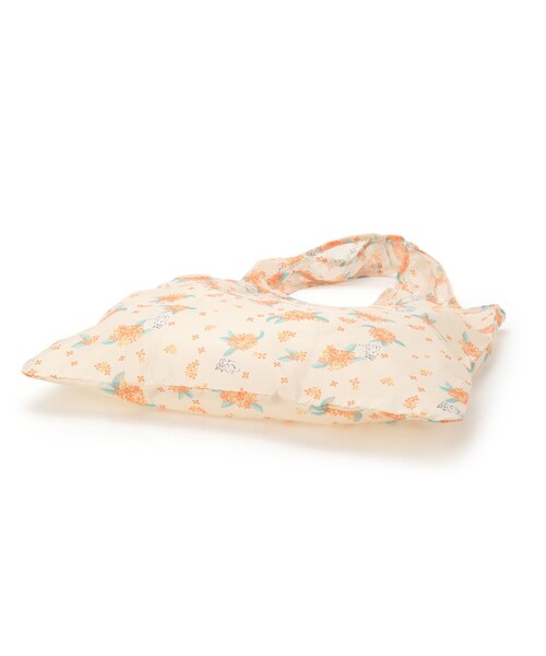 SHOO・LA・RUE（シューラルー）の「◆【金木犀】エコバッグ（エコバッグ/サブバッグ・レディース・サックスブルー/アイボリー・00）」の7枚目の写真