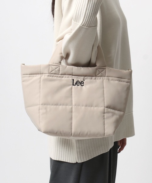 Lee/リー ロゴ ワンポイント刺繍 ブロックキルティング
