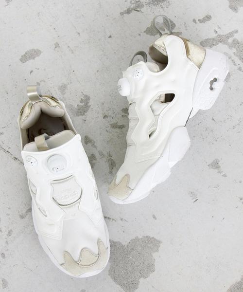 Reebok（リーボック）の「【国内exclusive】BY Reebok womens INSTA PUMP FURY/スニーカー：◆（スニーカー・レディース・ホワイト/ブラック・23cm/24.5cm/23.5cm/24cm/25cm/25.5cm）」の2枚目の写真