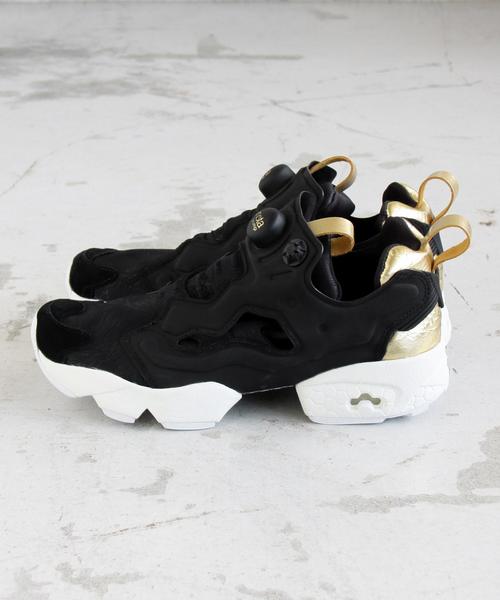 Reebok（リーボック）の「【国内exclusive】BY Reebok womens INSTA PUMP FURY/スニーカー：◆（スニーカー・レディース・ホワイト/ブラック・23cm/24.5cm/23.5cm/24cm/25cm/25.5cm）」の3枚目の写真