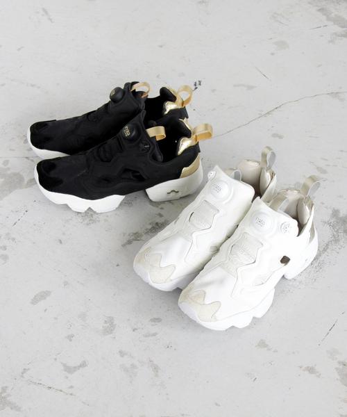 Reebok（リーボック）の「【国内exclusive】BY Reebok womens INSTA PUMP FURY/スニーカー：◆（スニーカー・レディース・ホワイト/ブラック・23cm/24.5cm/23.5cm/24cm/25cm/25.5cm）」の11枚目の写真
