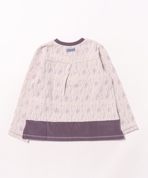 【セール】ジャガードニット長袖トレーナー（その他トップス）｜zuppa di zucca（ズッパ デ ズッカ）