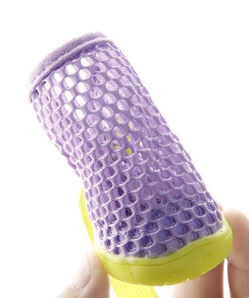 aimoha（アイモハ）の「ペット用メッシュシューズ  肉球保護（ペットウェア・レディース・グリーン/パープル・SMALL/MEDIUM/LARGE/X-LARGE/XX-LARGE）」の9枚目の写真