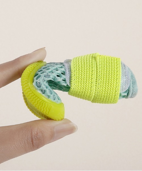 aimoha（アイモハ）の「ペット用メッシュシューズ  肉球保護（ペットウェア・レディース・グリーン/パープル・SMALL/MEDIUM/LARGE/X-LARGE/XX-LARGE）」の10枚目の写真