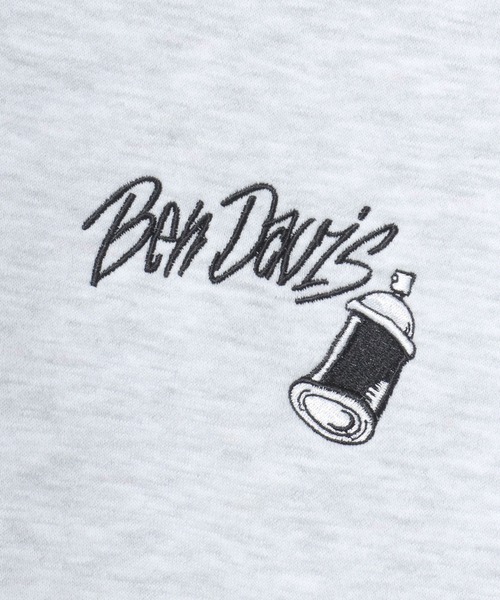BEN DAVIS（ベンデイビス）の「BEN DAVIS/ベンデイビス SELECTION ZIP HOODIE/オーバーサイズ 裏起毛 ストリート バックプリント ロゴ ワンポイント刺繍 スウェット ジップアップパーカー フーディー/レディース メンズ（パーカー・メンズ・ネイビー/ブラック/アッシュグレー・XL/L/M）」の14枚目の写真