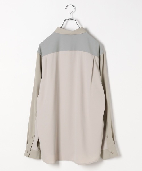 セール】ジョーゼット切り替えシャツ/142590（シャツ/ブラウス
