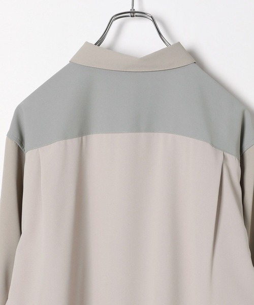 セール】ジョーゼット切り替えシャツ/142590（シャツ/ブラウス