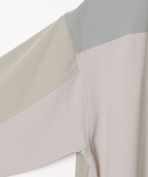 GLOBAL WORK（グローバルワーク）の「ジョーゼット切り替えシャツ/142590（シャツ/ブラウス・メンズ・ライトベージュ/ブラック・X-LARGE/LARGE/MEDIUM/SMALL）」の12枚目の写真